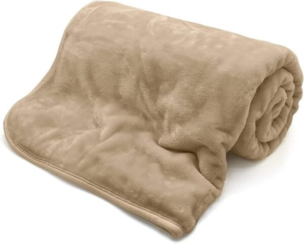 Night Zone Luxury Faux Fur Mink Fleece Throw Over Sofa Bed Soft Warm Blanket