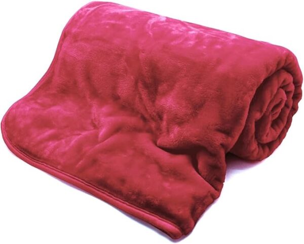 Night Zone Luxury Faux Fur Mink Fleece Throw Over Sofa Bed Soft Warm Blanket