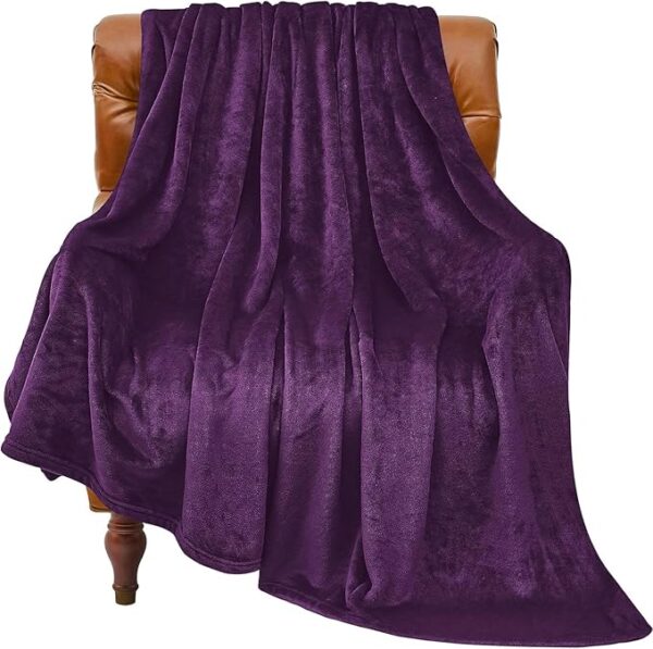 Night Zone Luxury Faux Fur Mink Fleece Throw Over Sofa Bed Soft Warm Blanket